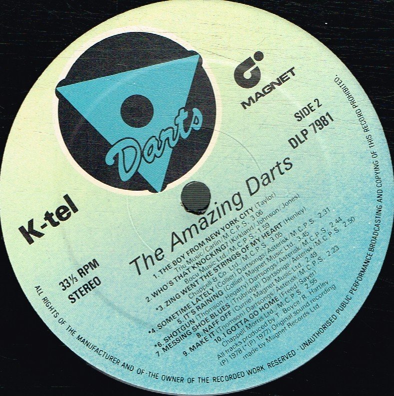 Darts - Amazing Darts - Lp