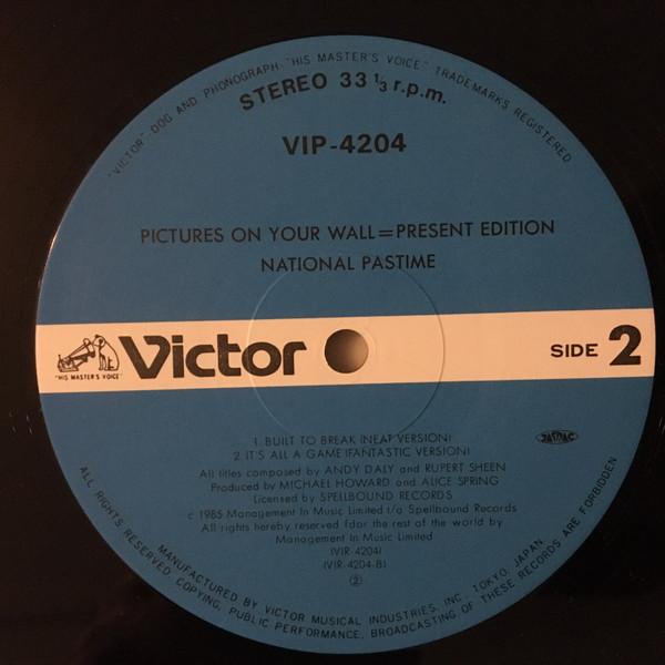 National Pastime - Pictures On Your Wall - 12 Inch