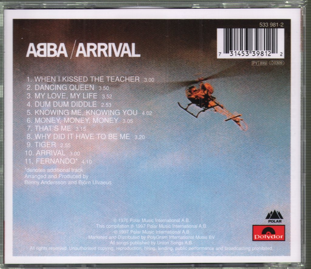 ABBA - Arrival - Cd
