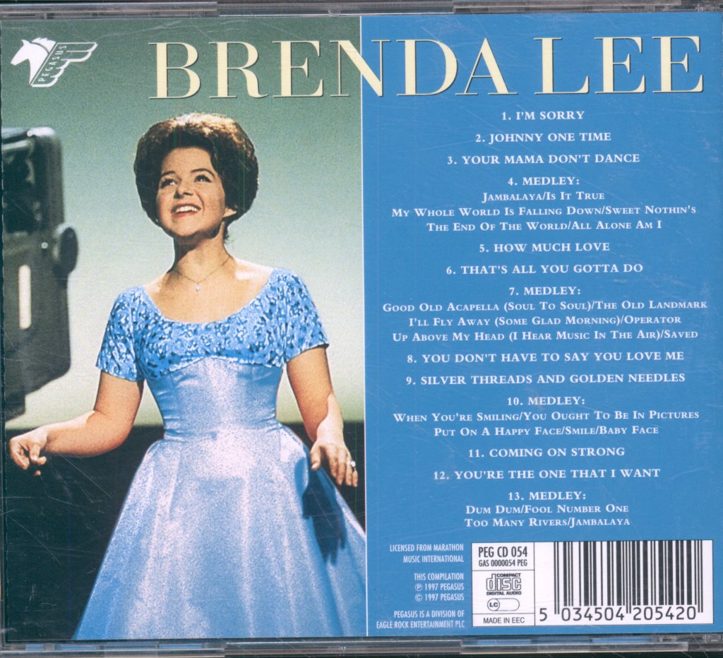 Brenda Lee - Little Miss Dynamite - Cd