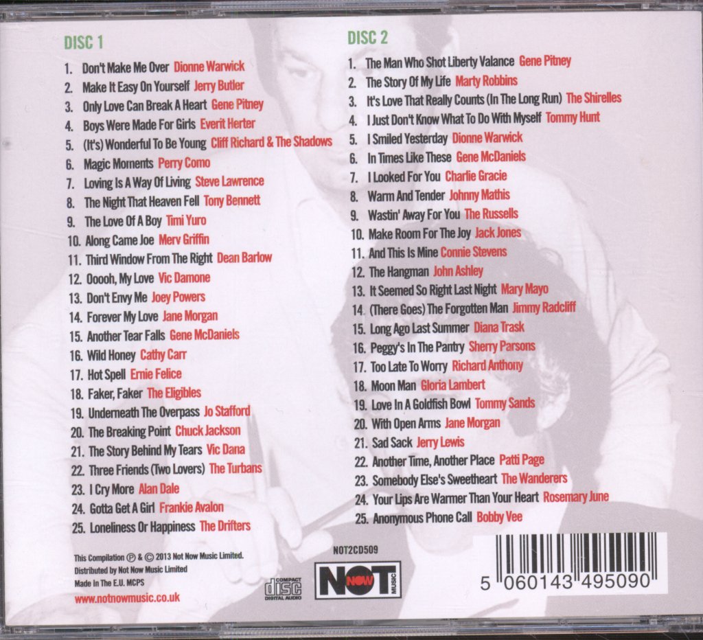 Various Artists - Songs Of Bacharach & David - Double Cd