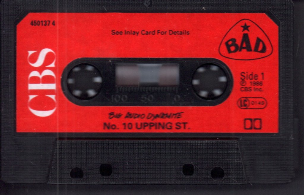 Big Audio Dynamite - No.10 Upping St. - Cassette