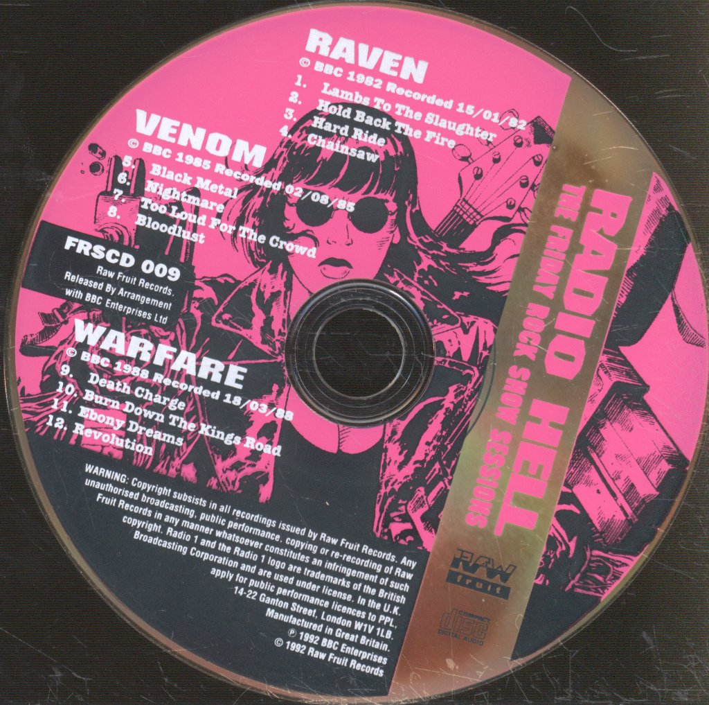 Various Artists - Radio Hell - The Friday Rock Show Sessions - Cd