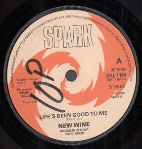 New Wine - Life's Been Good To Me - 7 Inch