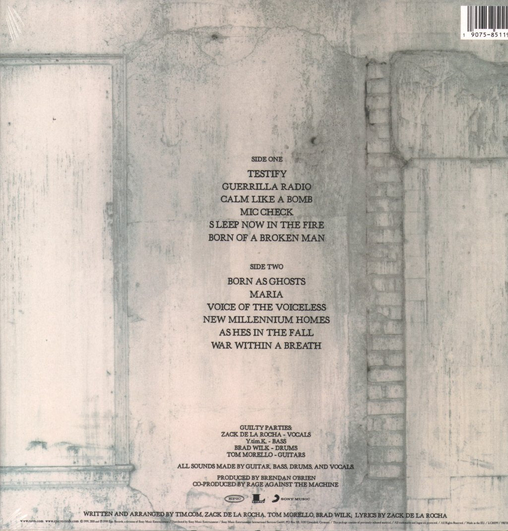 Rage Against The Machine - Battle Of Los Angeles - Lp