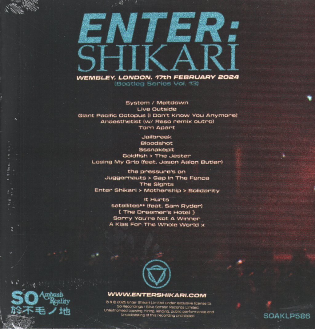 Enter Shikari - Live At Wembley - Lp