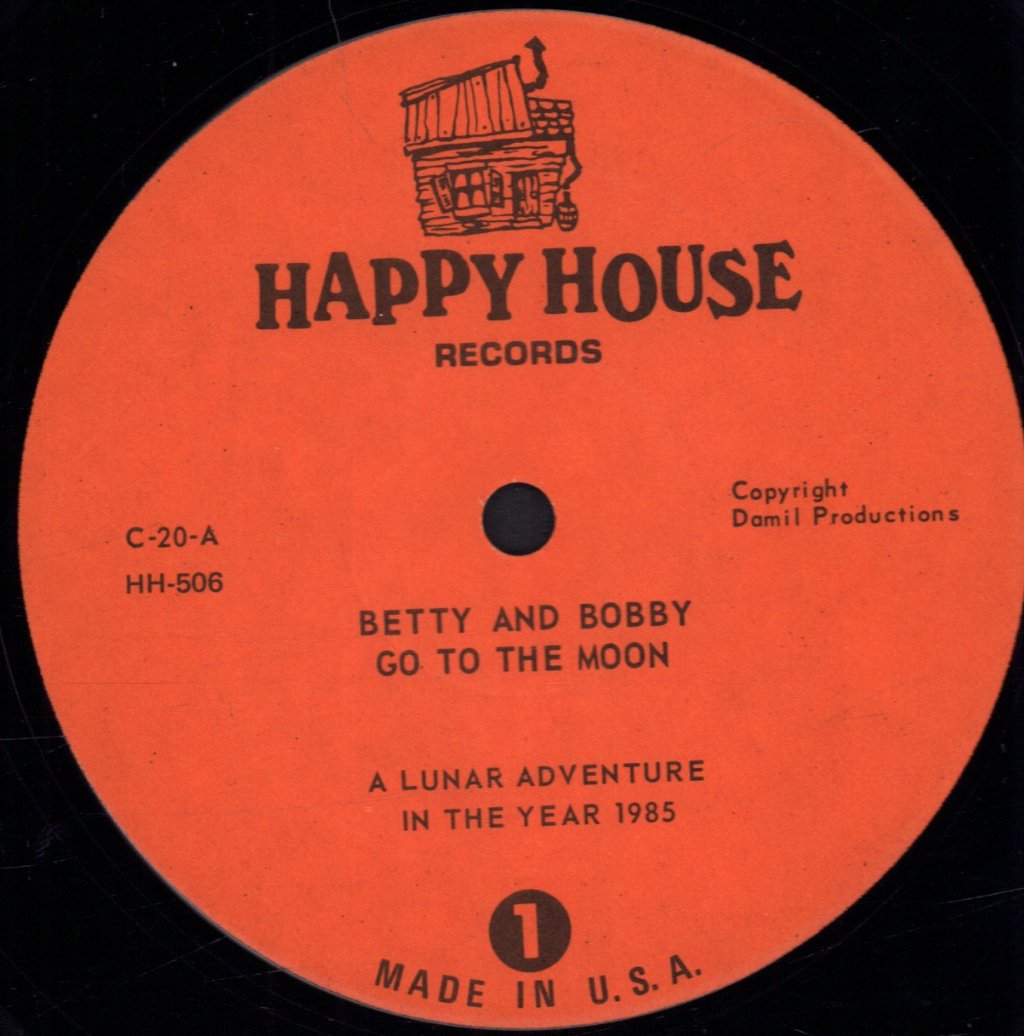 Leo Muller - Bobby And Betty Go To The Moon - Lp