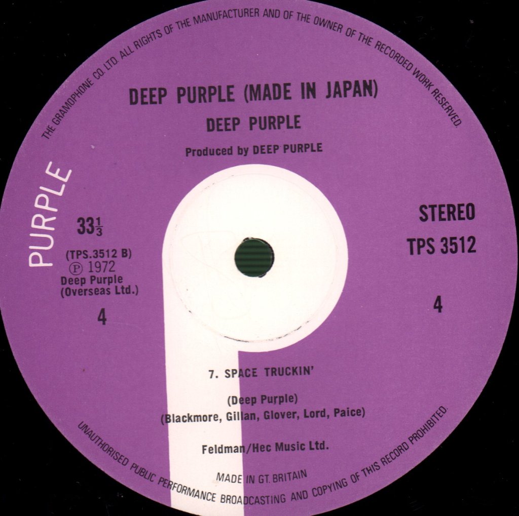 Deep Purple - Made In Japan - Double Lp