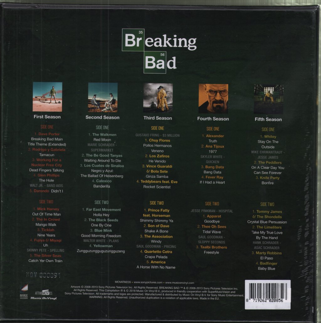 Various Artists - Breaking Bad - Box Set