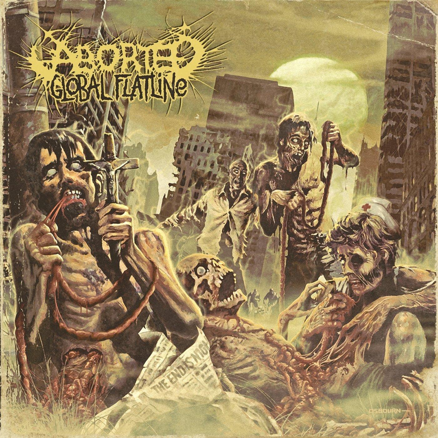 Aborted - Century Media Global Flatline - Cd