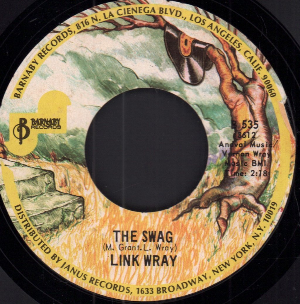 Link Wray - Rumble / The Swag - 7 Inch