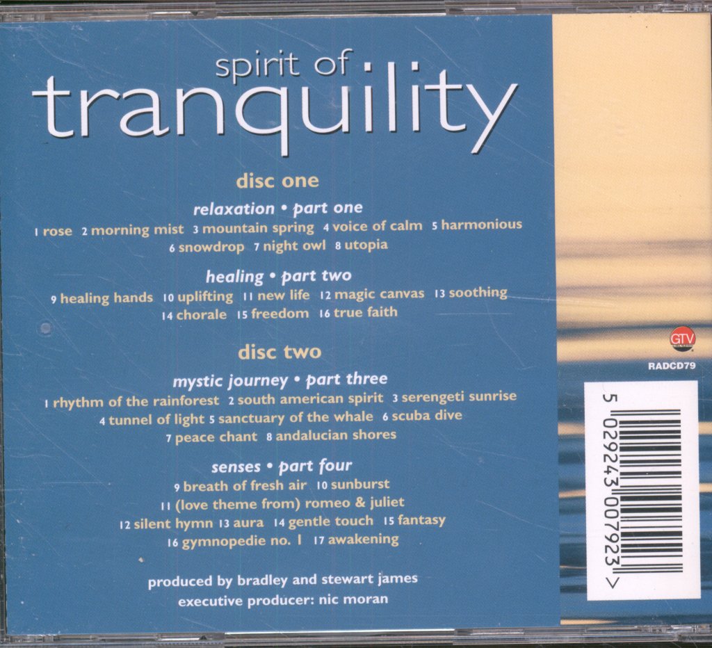 Harmonium (ambiant) - Spirit Of Tranquility - Double Cd
