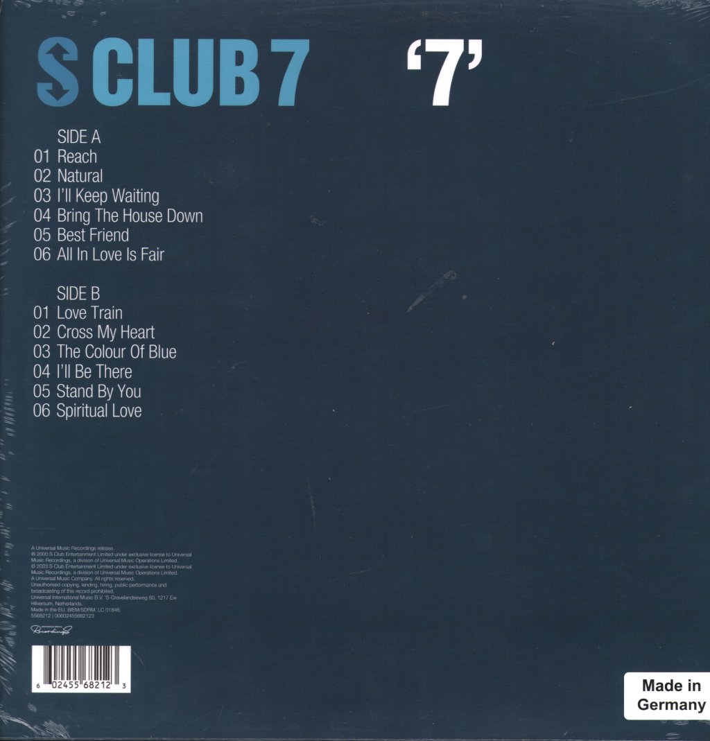 S Club - 7 - Lp