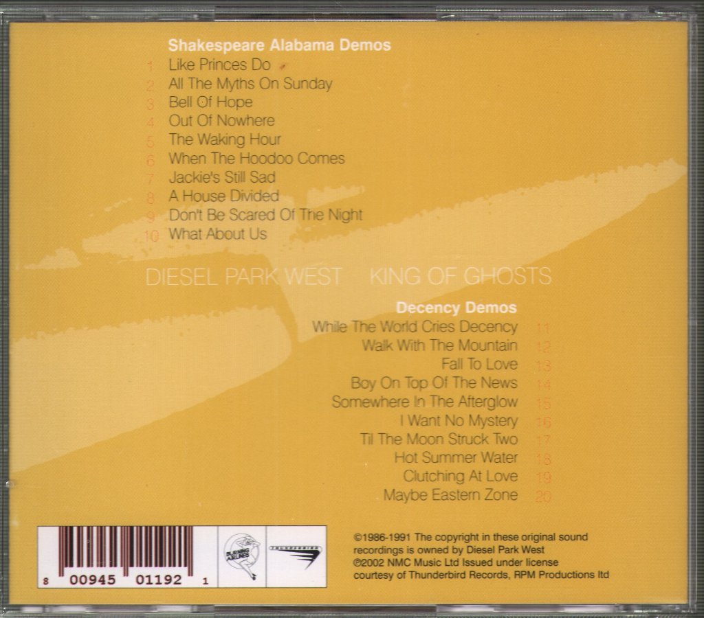 Diesel Park West - King Of Ghosts - Cd