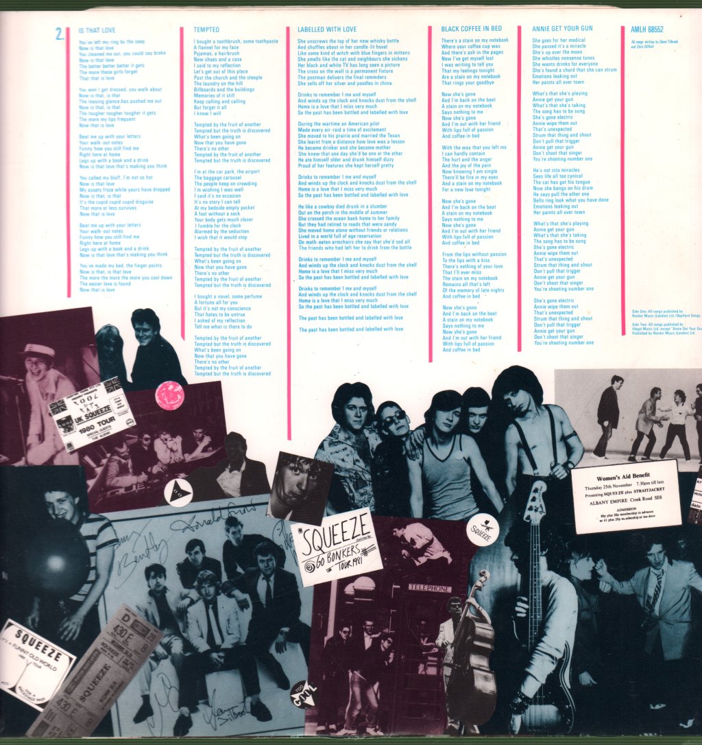 Squeeze - Singles 45'S And Under - Lp