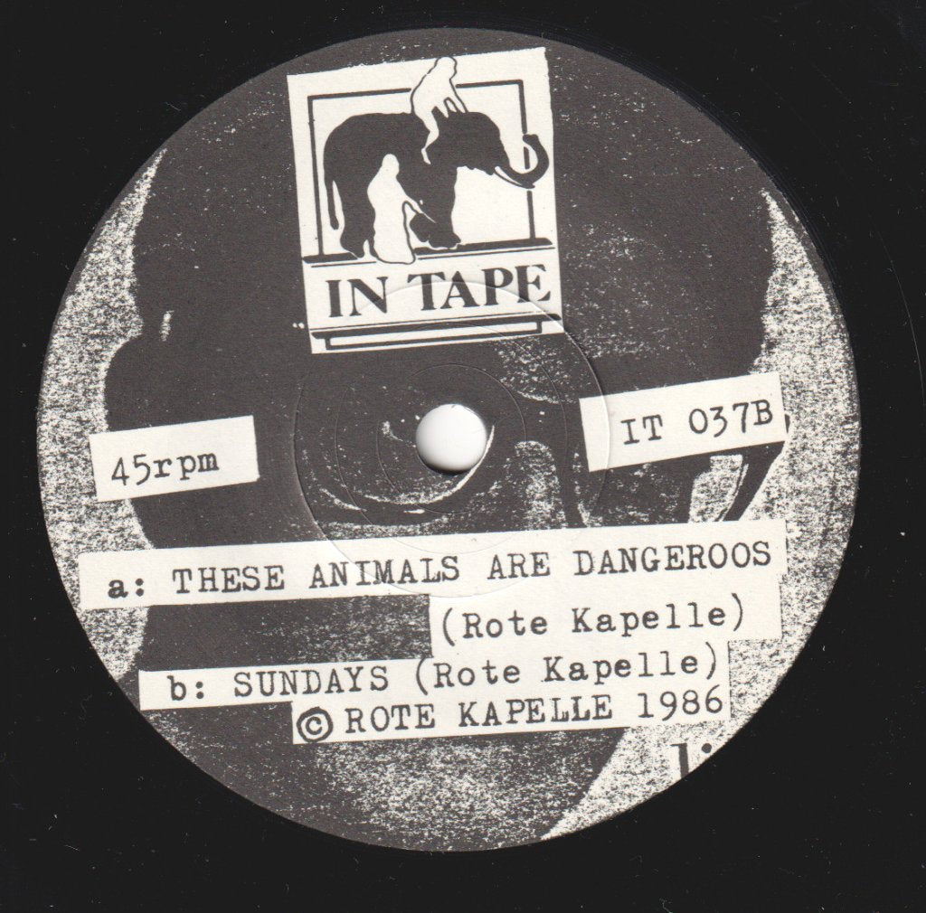 Rote Kapelle - These Animals Are Dangerous - 7 Inch