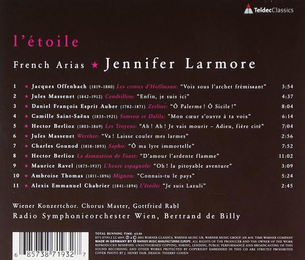 Jennifer Larmore - L'Étoile: French Arias - Cd