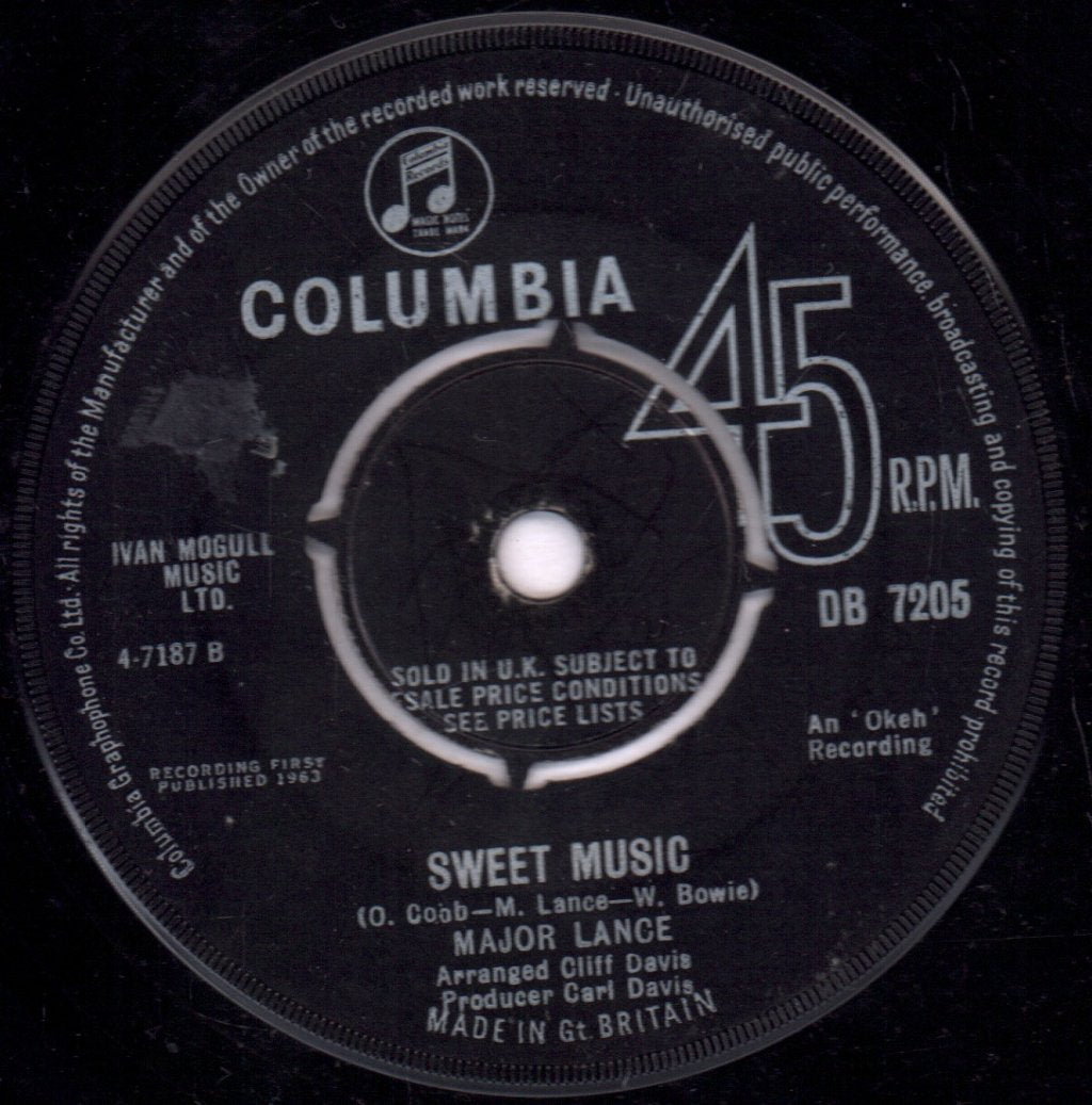 Major Lance - Um Um Um Um Um Um - 7 Inch