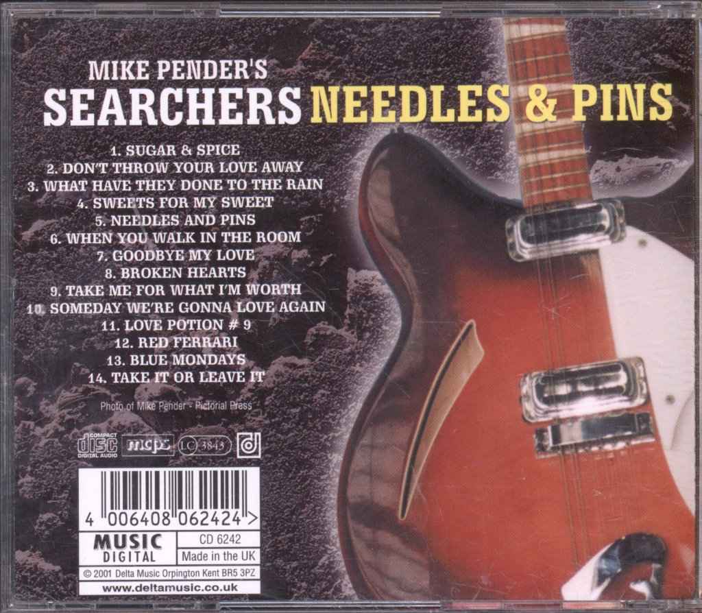 Mike Pender's Searchers - Needles & Pins - Cd