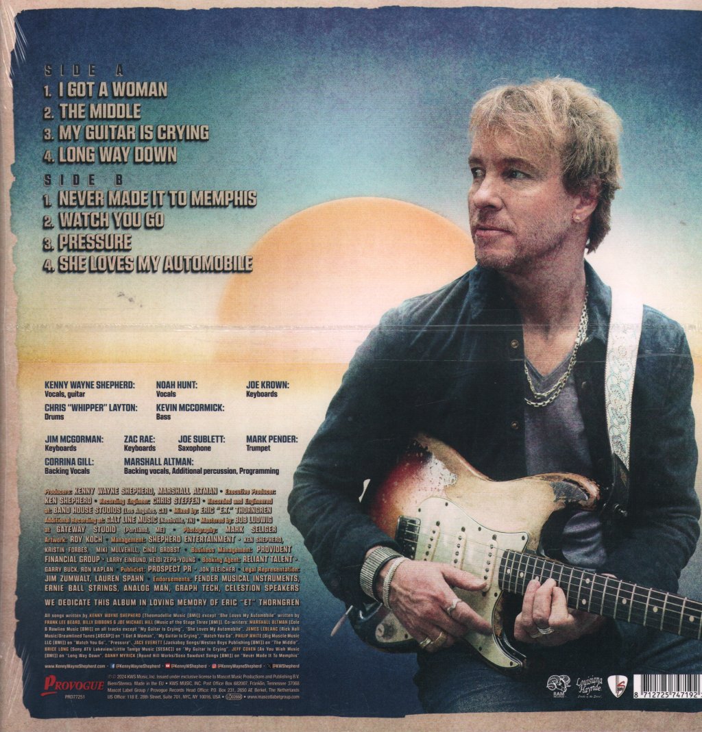 Kenny Wayne Shepherd - Dirt On My Diamonds Vol. 2 - Lp