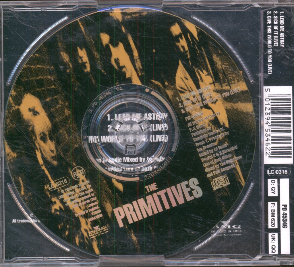 Primitives - Lead Me Astray - Cd