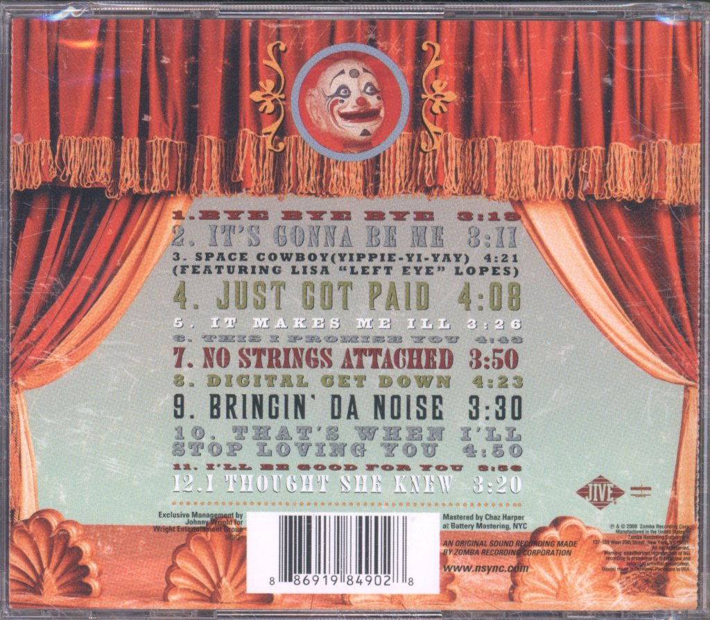 N Sync - No Strings Attached - Cd