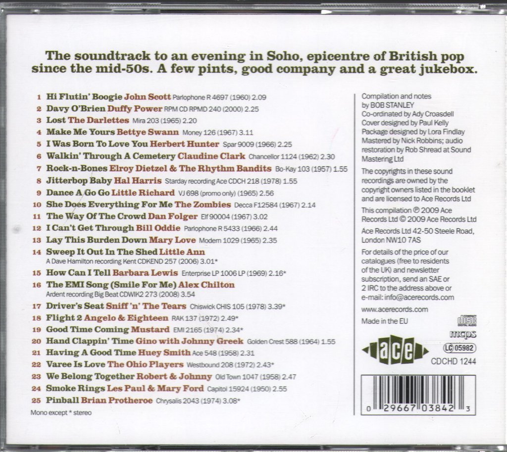 Saint Etienne presents - Songs For The Dog & Duck - Cd