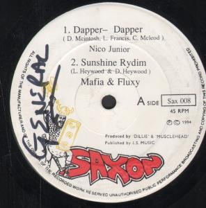 Nico Junior / Mafia & Fluxy / Jazwad - Dapper Dapper / Sunshine Rydim / I Feel Nice / Watajazz - 12 Inch