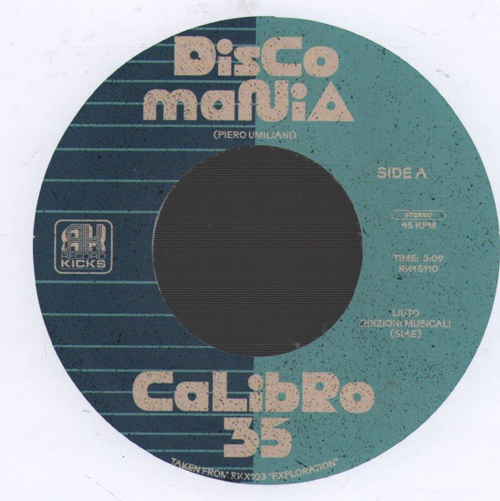 Calibro 35 - Discomania - 7 Inch