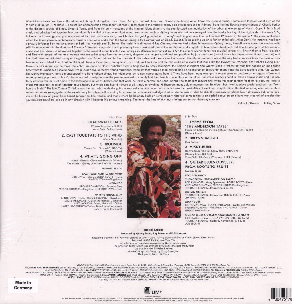 Quincy Jones - Smackwater Jack - Lp