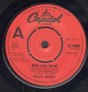 Helen Reddy - Make Love To Me - 7 Inch