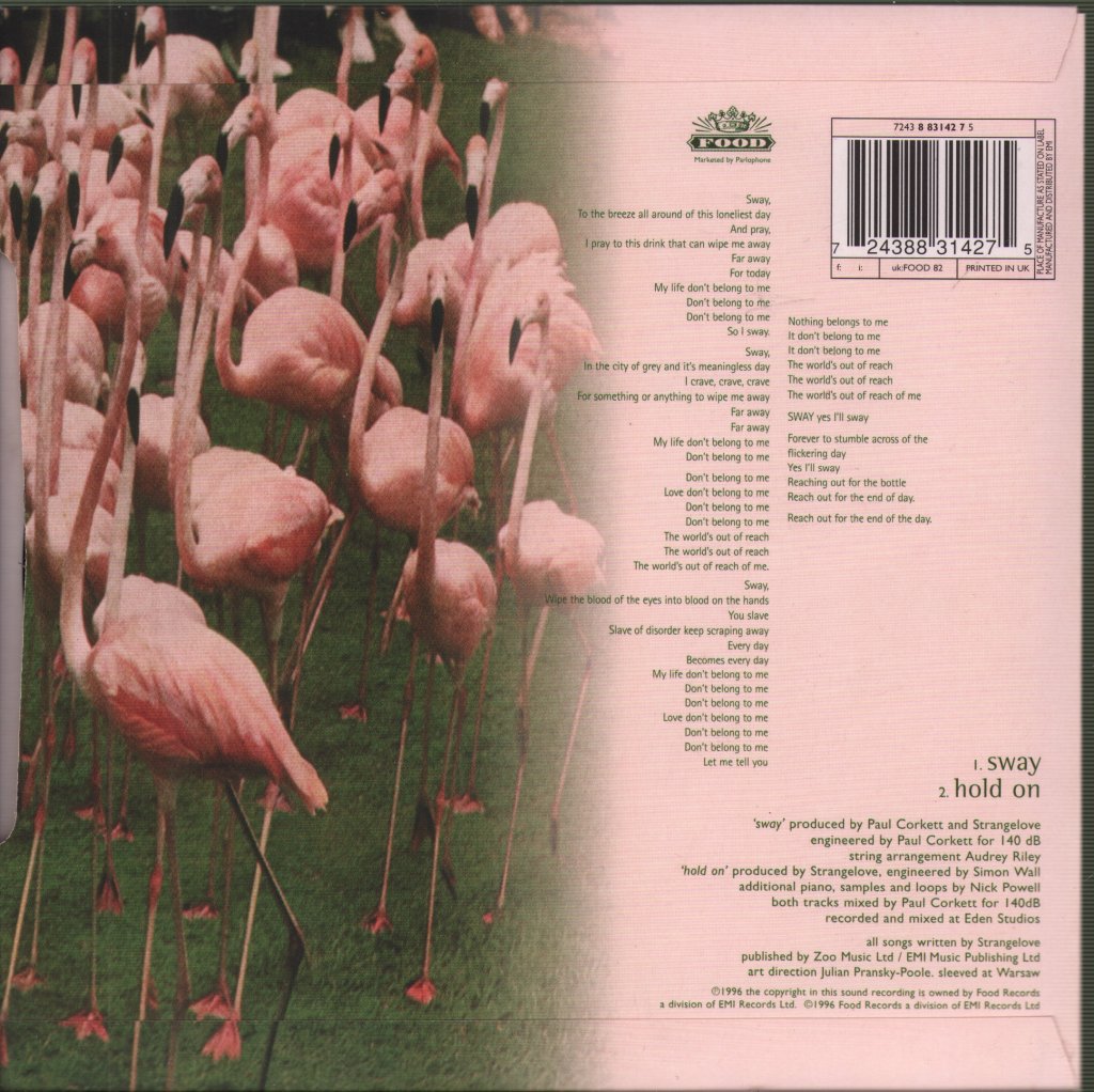 Strangelove - Sway - 7 Inch