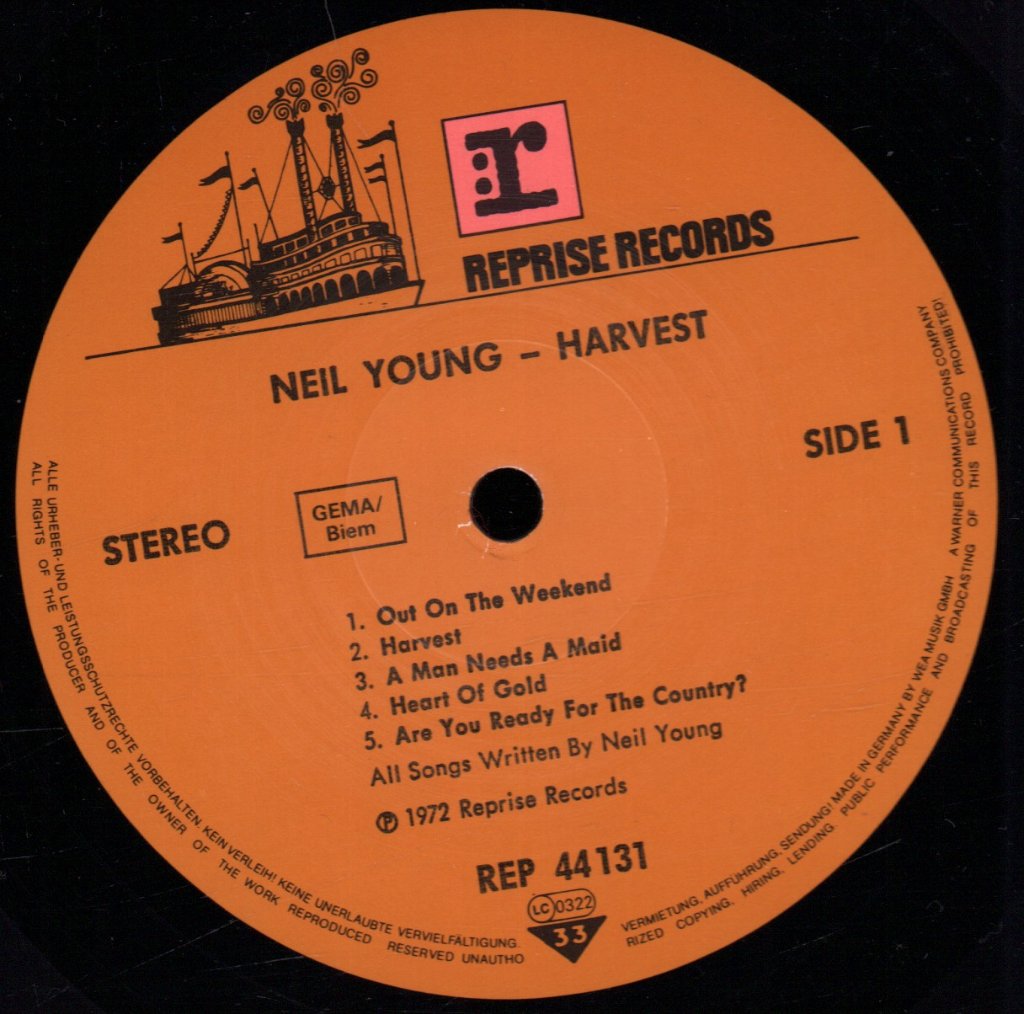 Neil Young - Harvest - Lp