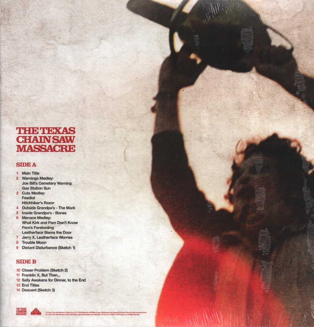Tobe Hooper and Wayne Bell - Texas Chain Saw Massacre (Original Motion Picture Score) - Lp