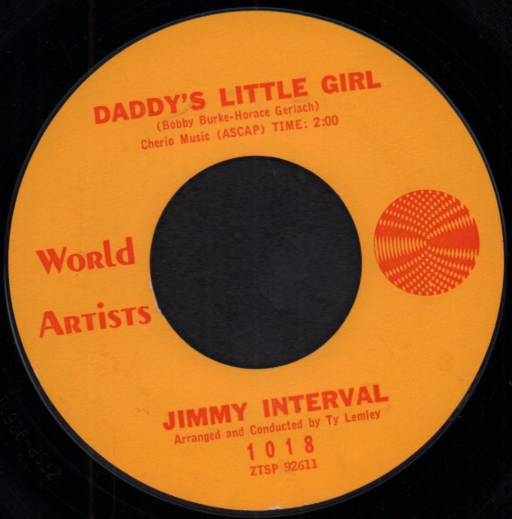 Jimmy Interval - One Sided Love - 7 Inch