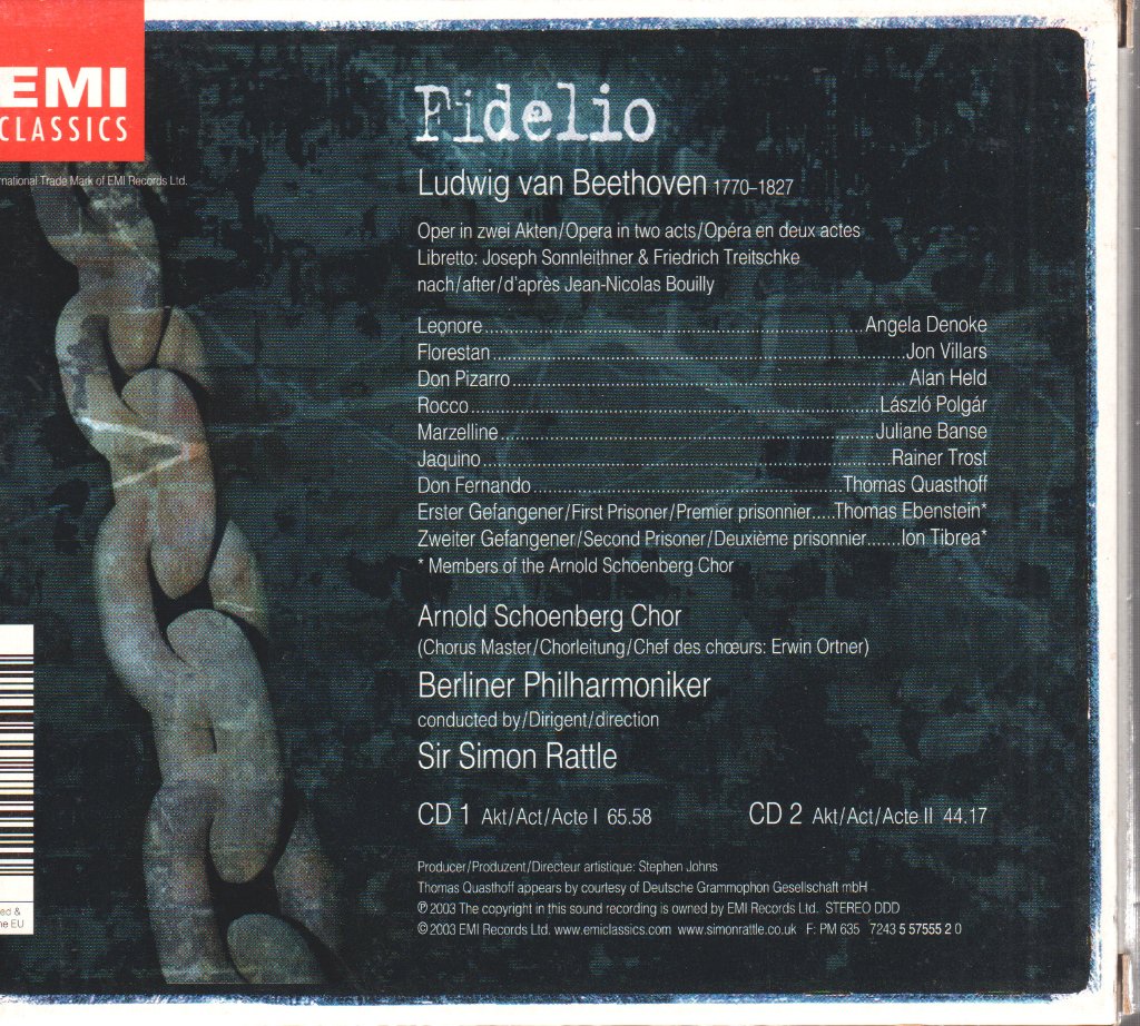 Ludwig Van Beethoven - Fidelio - Cd Set