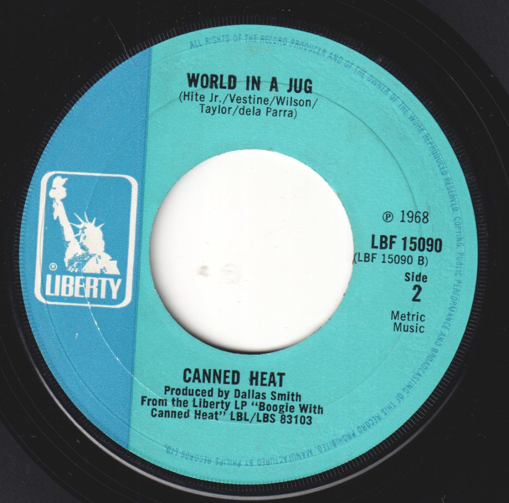 Canned Heat - On The Road Again - 7 Inch