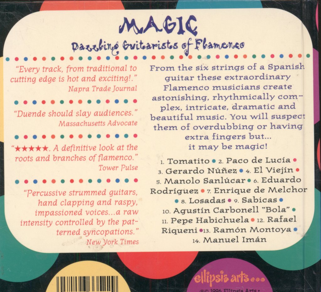 Various Artists - Duende Magic - Dazzling Guitarists Of Flamenco - Cd
