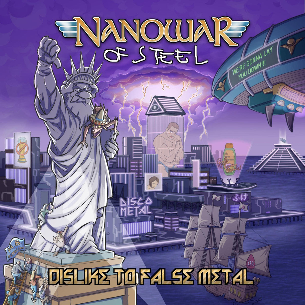 Nanowar of Steel - Dislike To False Metal - Lp