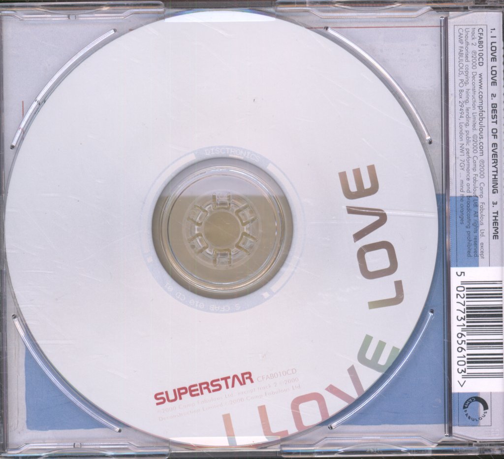 Superstar - I Love Love - Cd