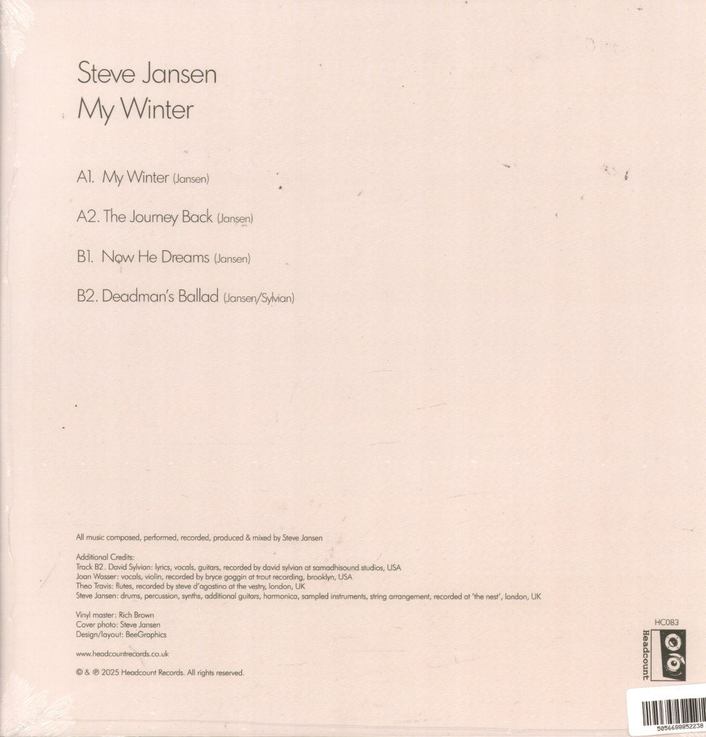 Steve Jansen - My Winter - Lp