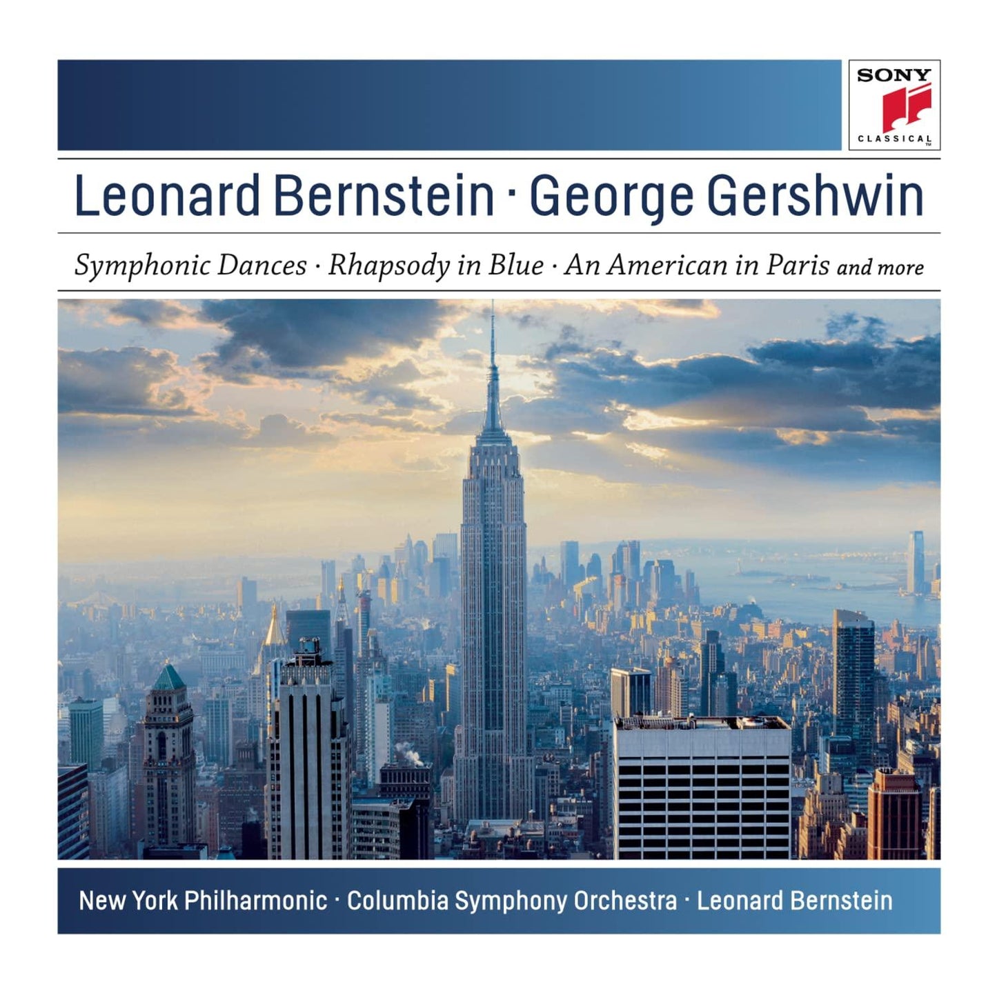 Leonard Bernstein - Gershwin: Symphonic Dances From West Side Story; Candide Overture; Rhapsody In Blue; An American In Paris - Cd
