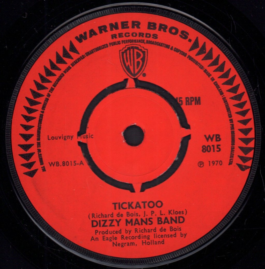 Dizzy Man's Band - Tickatoo - 7 Inch