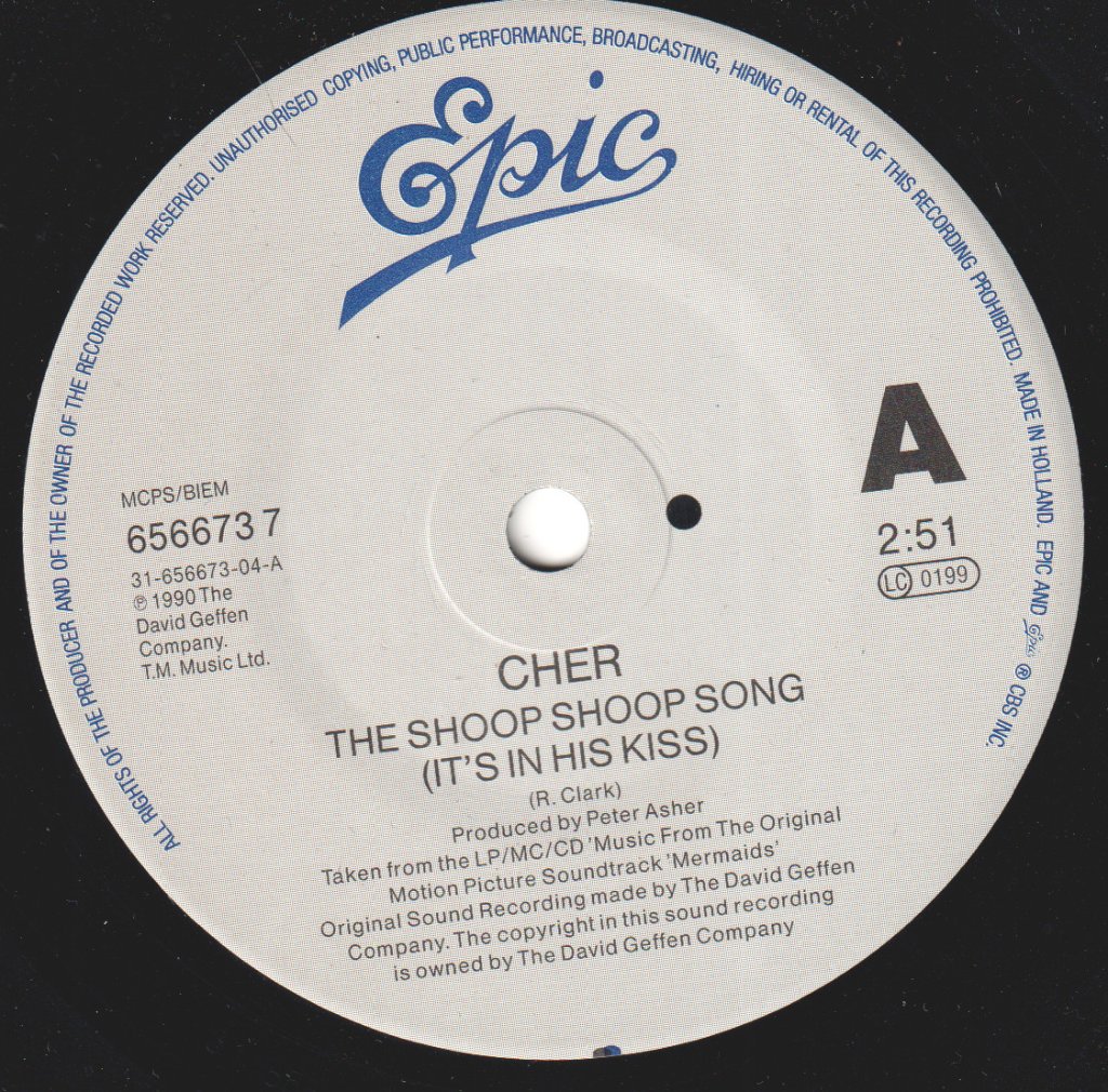 Cher - Shoop Shoop Song - 7 Inch