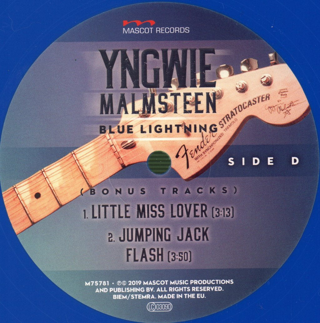 Yngwie Malmsteen - Blue Lightning - Double Lp