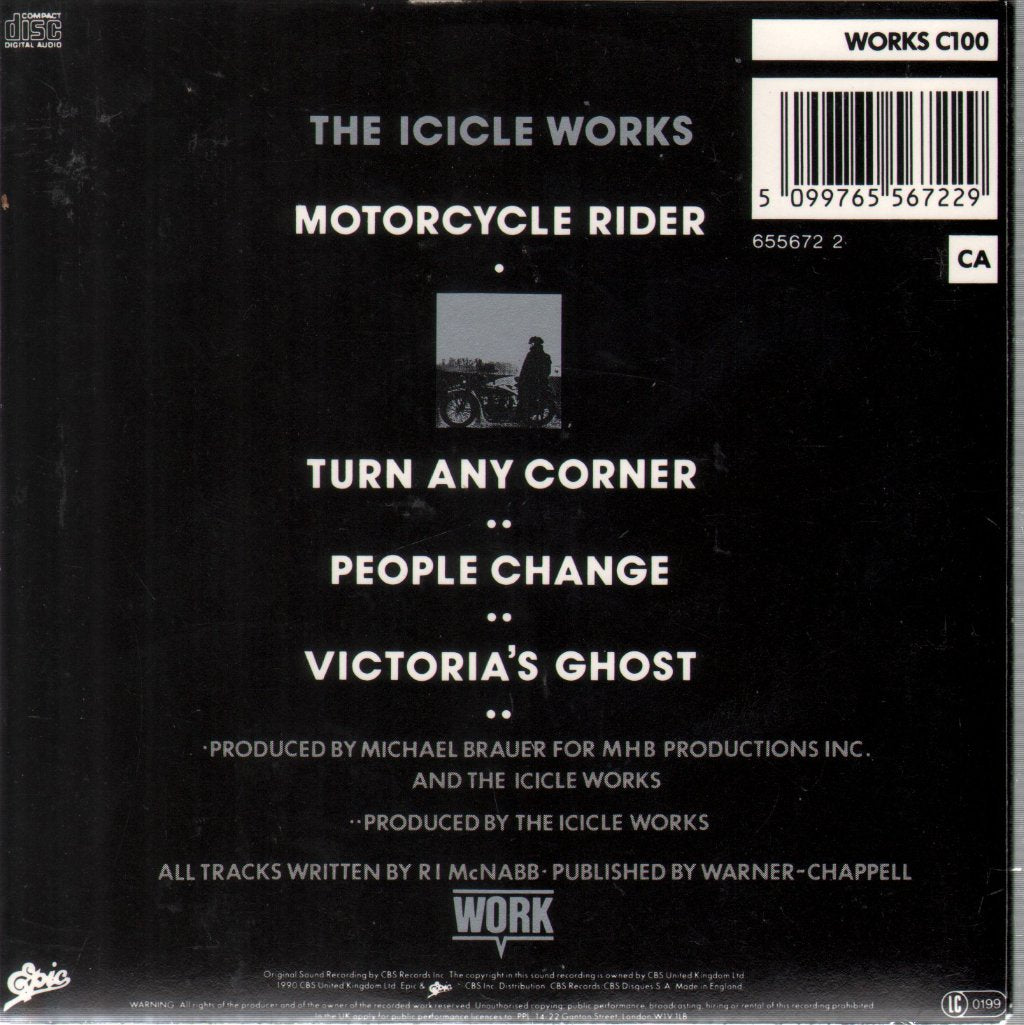 Icicle Works - Motorcycle Rider - Cd