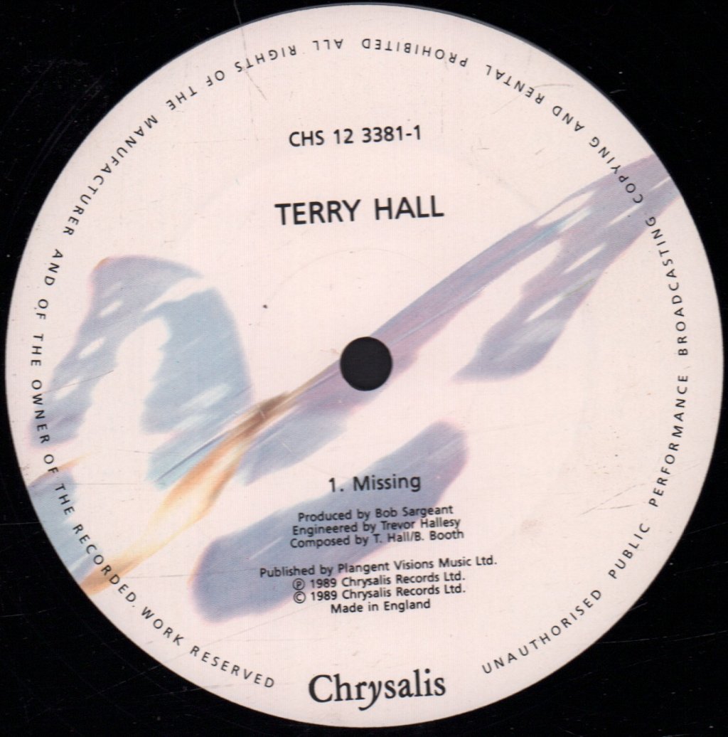 Terry,Blair And Anouchka - Missing - 12 Inch