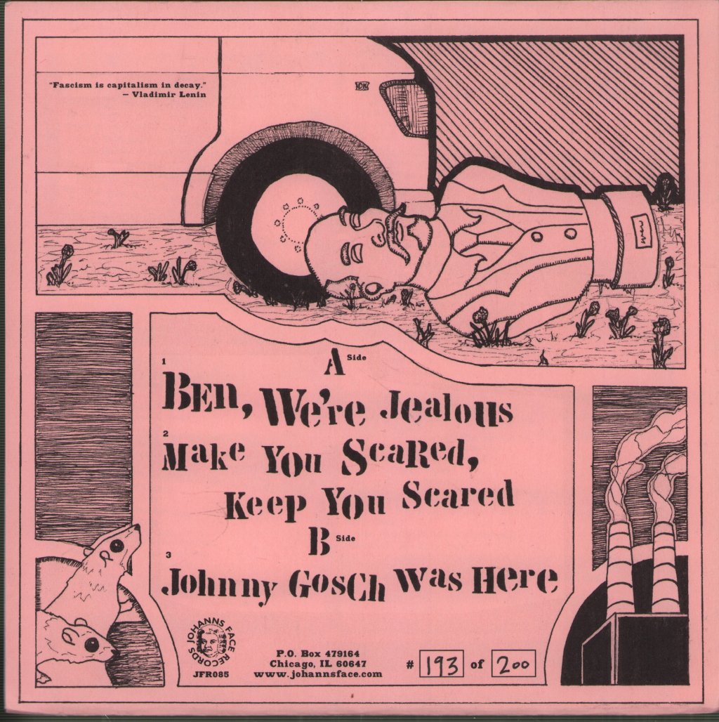 Das Kapital - Ben, We're Jealous - 7 Inch