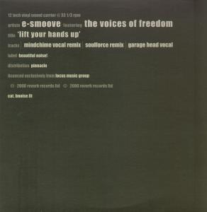E-Smoove - Lift Your Hands Up - 12 Inch