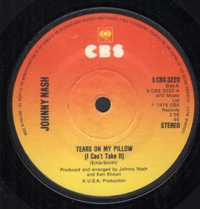 Johnny Nash - Tears On My Pillow - 7 Inch